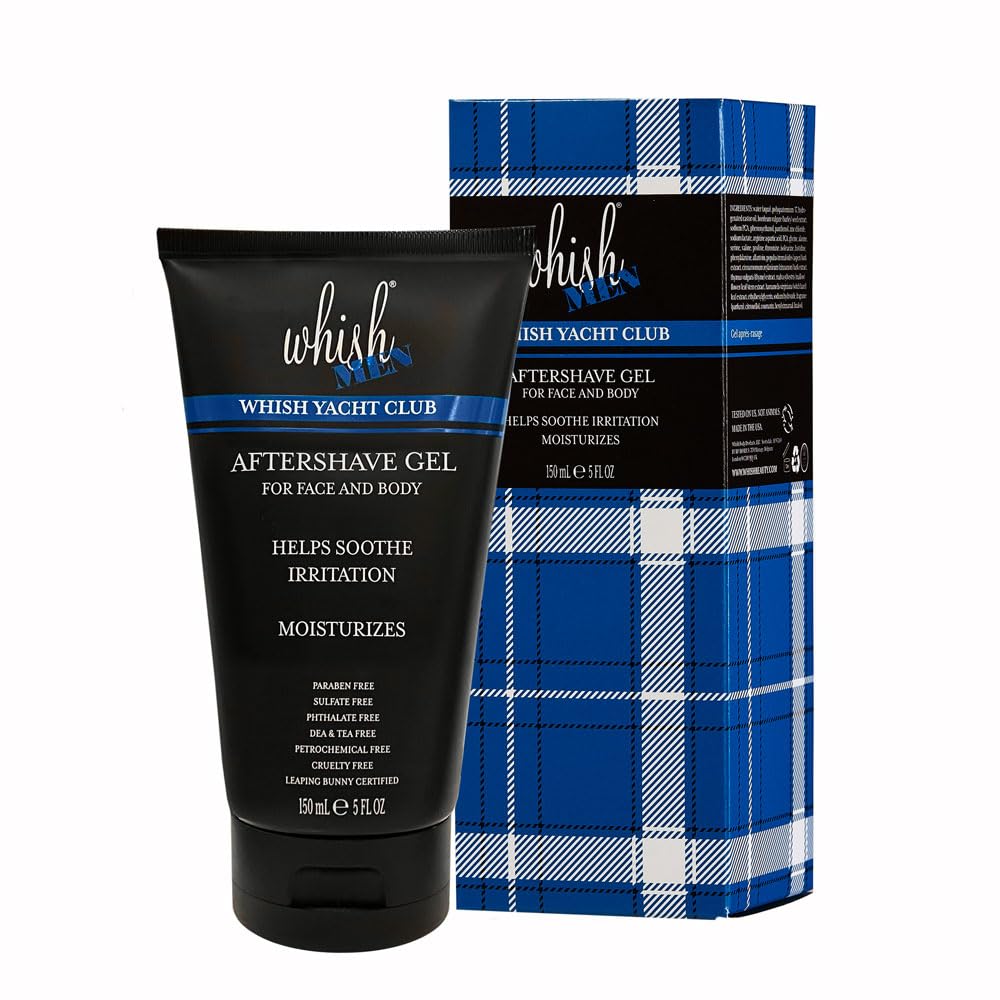 Whish Men's Aftershave Gel (Yacht Club) Beauty and Personal Care Whish