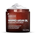 Majestic Pure Whipped Argan Oil Moisturizer Face Cream for Women & Men - With Vitamin E A, Collagen & Ceramides - Hydrates Dry Skin, Oily Skin Beauty & Personal Care Majestic Pure