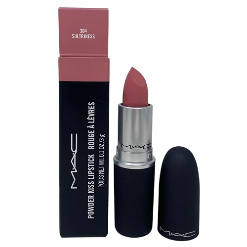 M·A·C Cosmetics Powder Kiss Lipstick - 304 Sultriness (.10 Oz / 3g) Beauty & Personal Care MAC