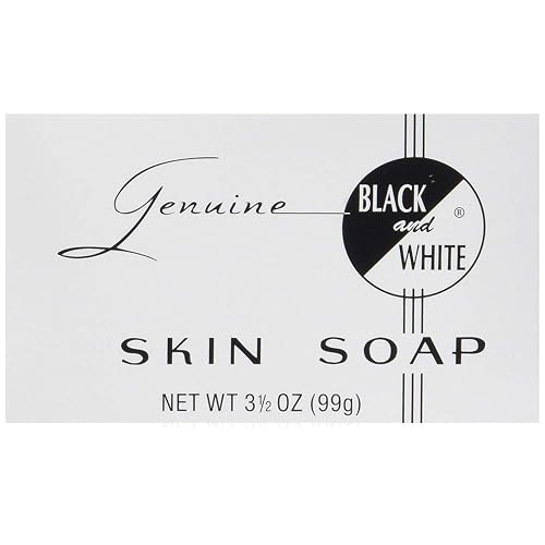 Black & White Skin Soap Bar 3.5 oz (Pack of 9) Beauty & Personal Care Blake & White
