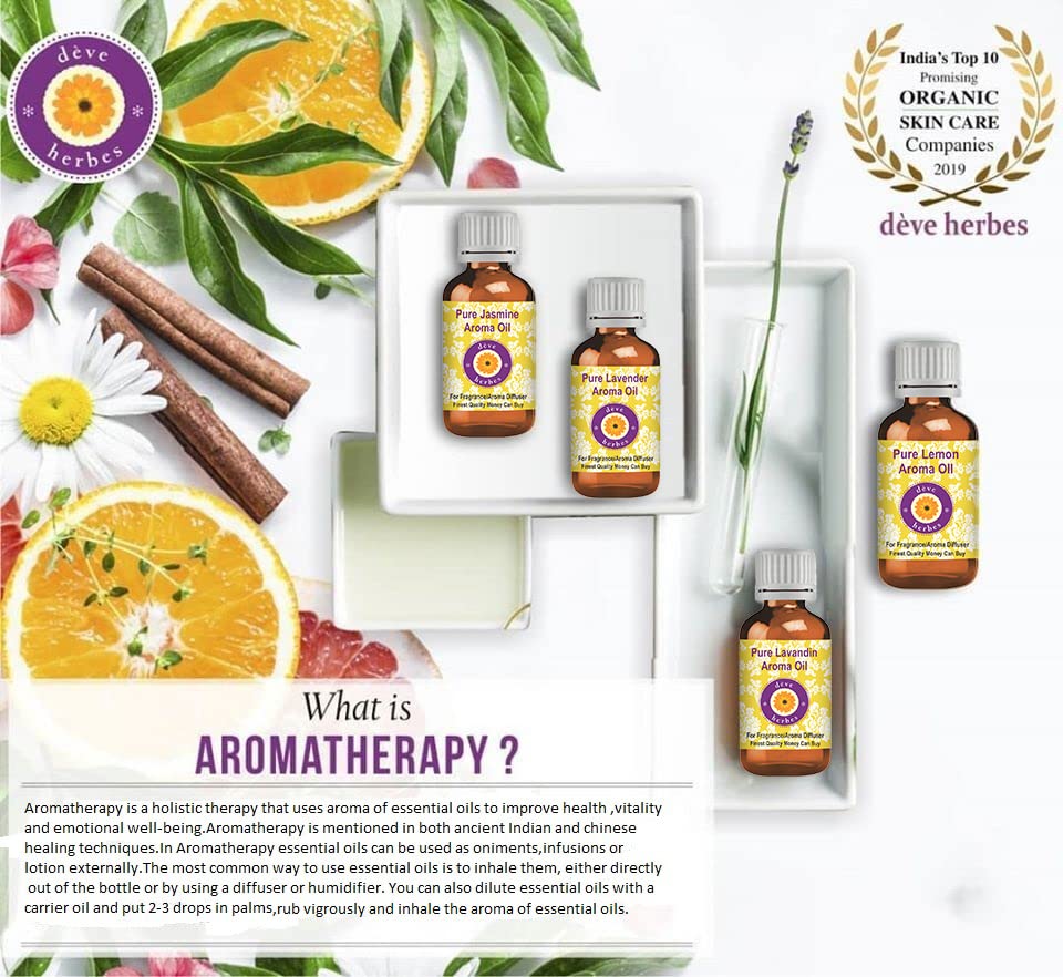 dève herbes Clementine Essential Oil (Citrus Clementina) Pure - Non-Sticky - Non-Greasy - Lightweight - Men & Women - All Skin Types - Steam Distilled Beauty and Personal Care dève herbes