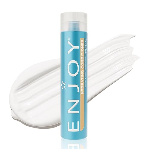 Enjoy Hydrating Conditioner - Moisturizing & Smoothing for Soft, Shiny, Manageable Hair - Sulfate-Free & Color Safe - 10.1 oz Beauty & Personal Care Enjoy