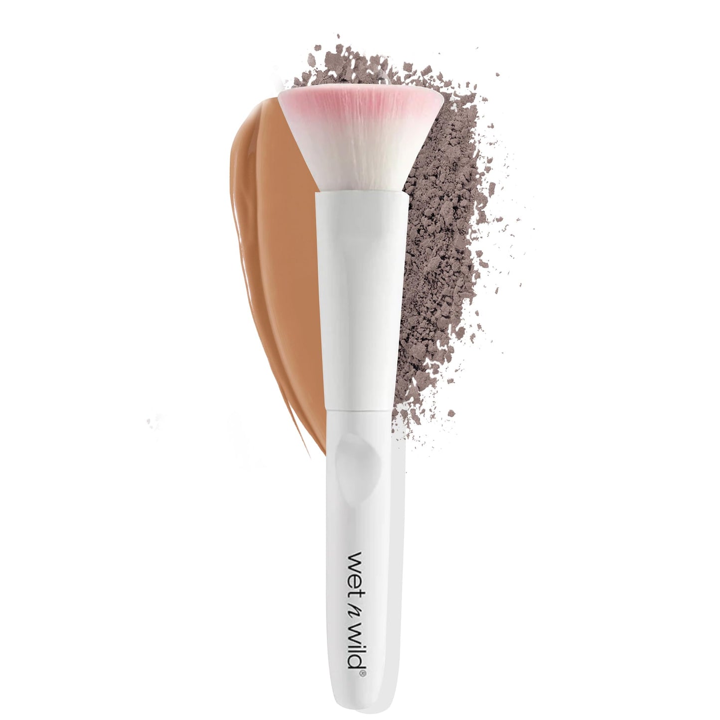 wet n wild Kabuki Brush, Flat Top for All Formulas, Densely-Packed Synthetic Bristles, Ergonomic Handle for Comfortable Control Beauty & Personal Care wet n wild