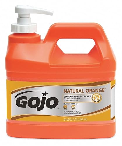 Gojo Natural Orange Scent Hand Cleaner 0.5 gal. Beauty & Personal Care GOJO