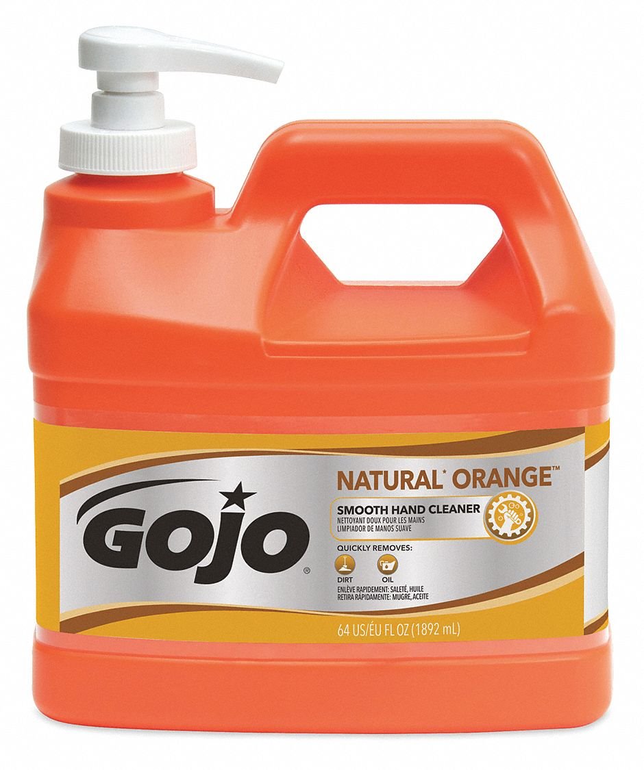 Gojo Natural Orange Scent Hand Cleaner 0.5 gal. Beauty & Personal Care GOJO