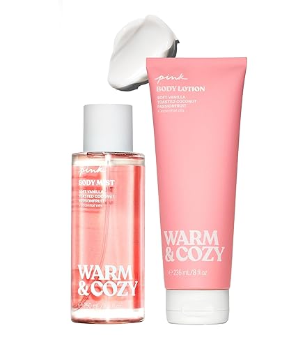 Victoria's Secret Pink Warm & Cozy Mist & Lotion Set Beauty & Personal Care Victoria's Secret