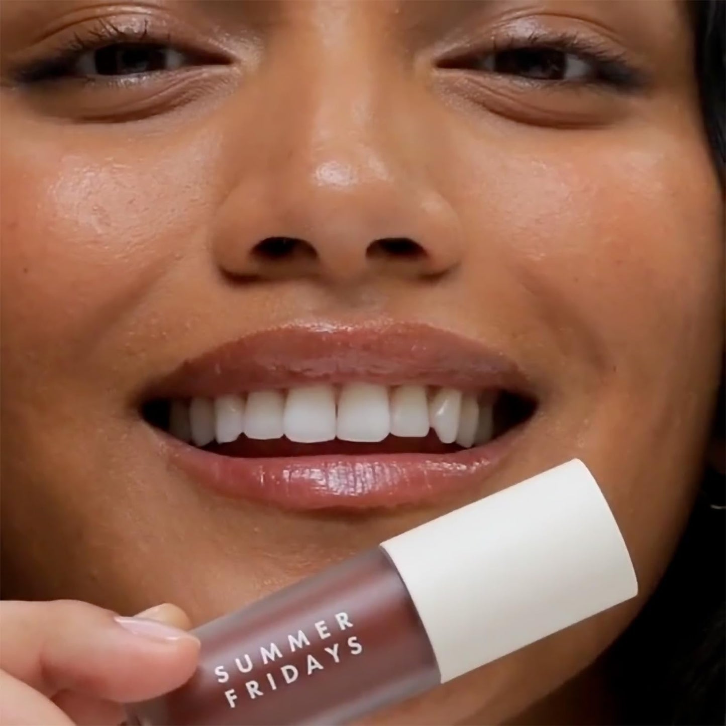 Summer Fridays Dream Lip Oil - Hydrating Tinted Lip Gloss Oil - Non-Sticky Formula with Skincare Benefits for Long-Lasting Softness + Shine - Beauty & Personal Care Summer Fridays