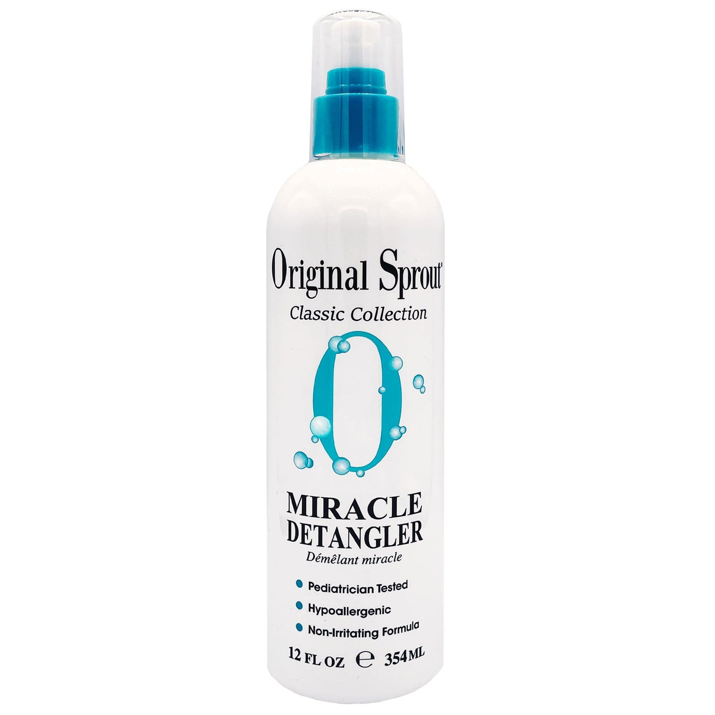 Original Sprout Miracle Detangler Spray, Lightweight Non-Greasy Leave-In Conditioner Spray for All Hair Types, Smooths, Softens & Detangles, Vegan Beauty & Personal Care Original Sprout