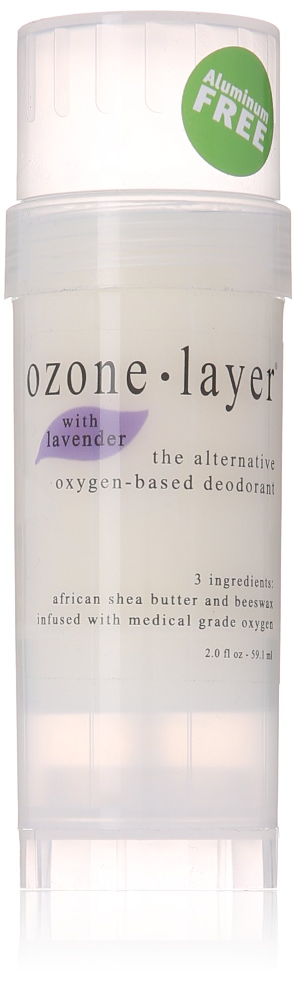 Ozone Layer Deodorant - All Natural Oxygen Based Alternative Deodorant - NO Aluminum, Parabens, Glycol (Lavender) Beauty and Personal Care Ozone Layer Deodorant