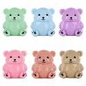 Beauty Treats Beary-Best Teddy Bear Lip Balm - Pack of 6 Beauty & Personal Care Beauty Treats