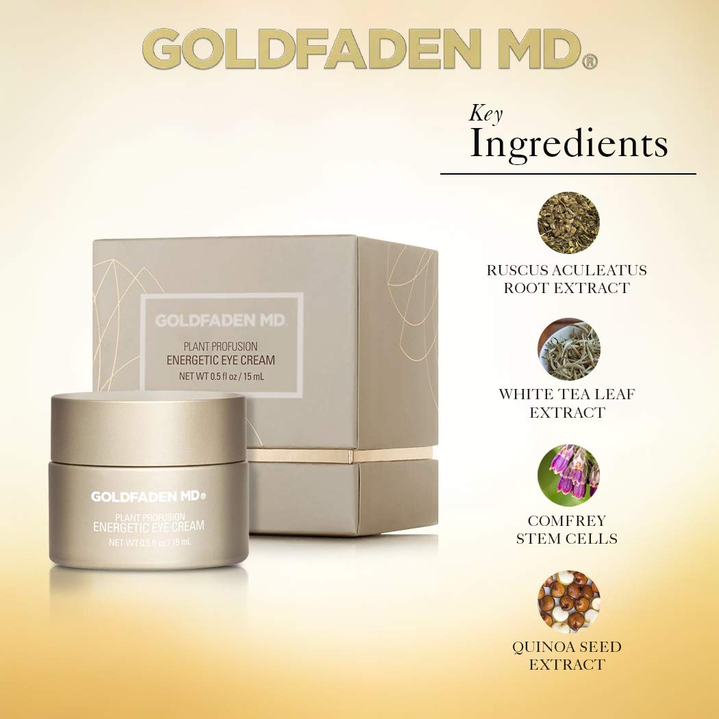 GOLDFADEN MD Plant Profusion Energetic Eye Cream, 0.5 Ounce Beauty & Personal Care GOLDFADEN MD