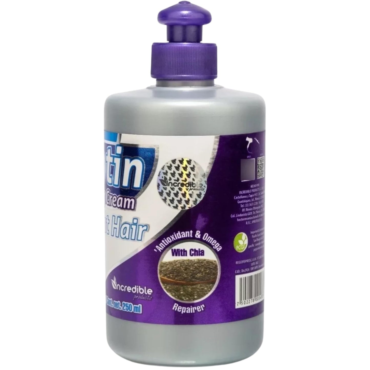 Ncredible Biotin Hair Styling Cream - 8.8 oz Crema Para Peinar - Nourishing Styling Cream for Women - Smoothing and Strengthening Formula for All Hair Beauty & Personal Care Five Brothers Products