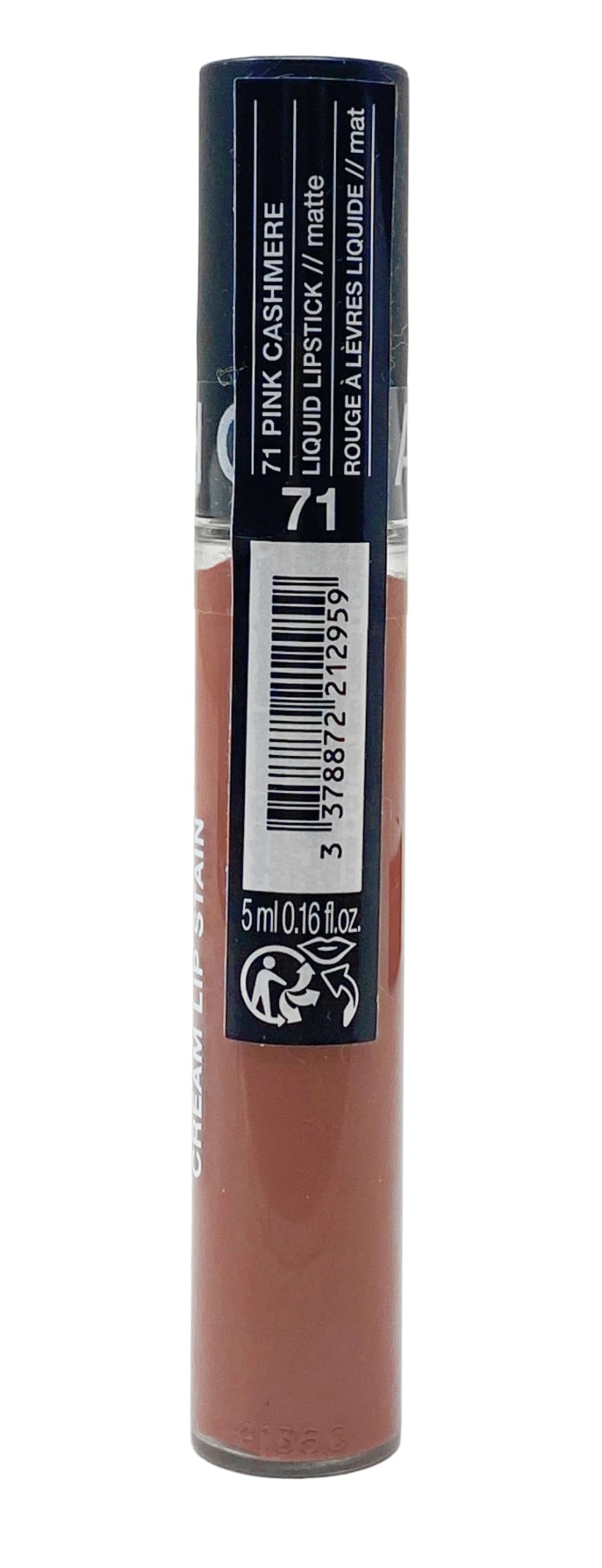 SEPHORA Collection Cream Lip Stain - 71 Pink Cashmere (matte nude pink) 0.16 oz. / 5 mL Beauty & Personal Care SEPHORA