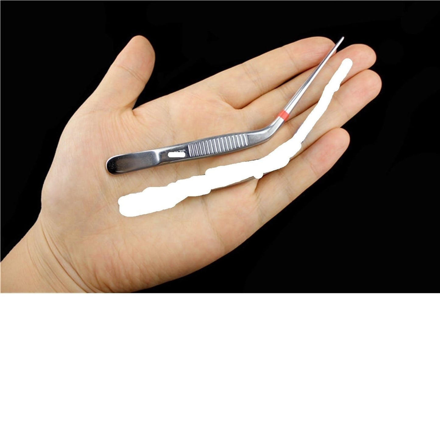 MENGKK Tweezers Knee Type Tweezers Ear Forceps Eliminate External Auditory Canal Beauty and Personal Care MENGKK