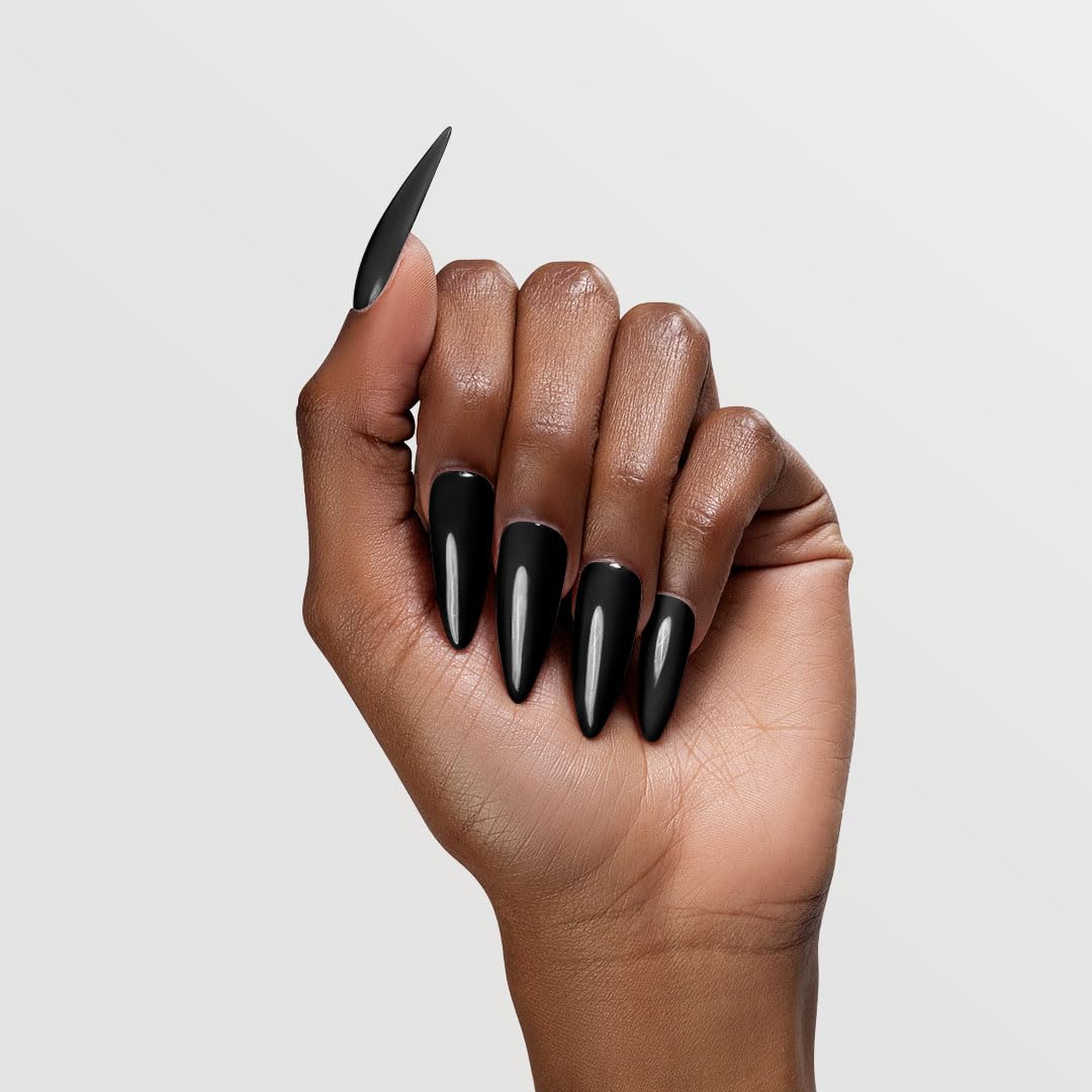 Chaun Legend UV Gel Nail Polish, 0.5 Ounce Long Lasting Salon Quality, Bubble Free Professional Manicures, Quick Dry, High Shine, Black Diamond LG5080