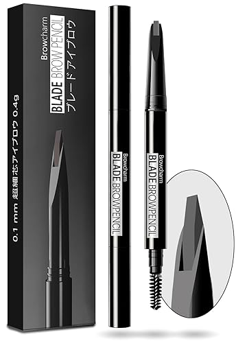 MAVENI Browcharm Microblading Eyebrow Pencil for Women,0.1mm Ultra-Fine Mechanical Pencil,Makeup Brow Definer Waterproof,Draws Tiny Brow Hairs… Beauty & Personal Care MAVENI