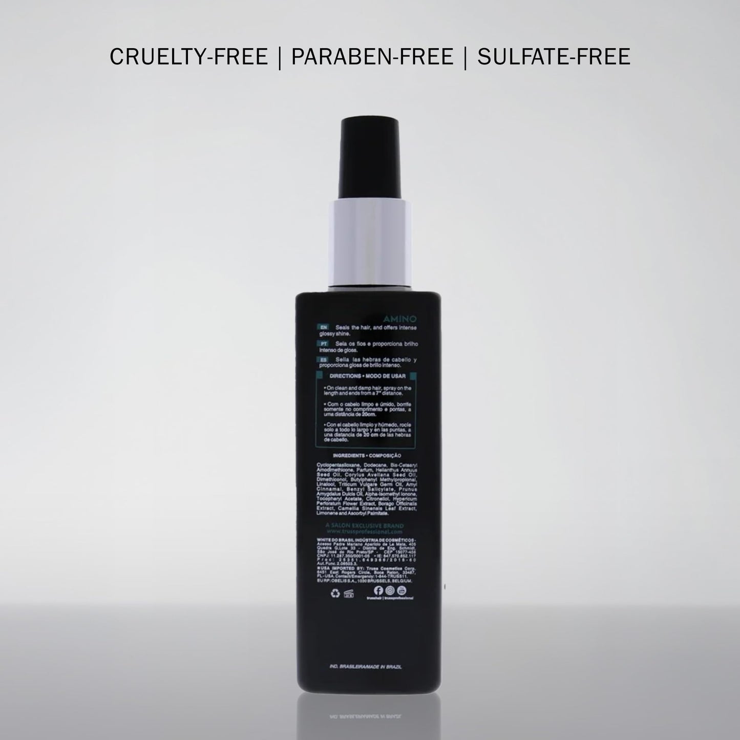 TRUSS Amino Heat Protection Spray 7.61oz | Anti-Frizz Leave-In, Detangler & Color-Safe Heat Protectant with Essential Oils & Amino Acids Beauty & Personal Care TRUSS