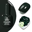 Beetles Green Gel Nail Polish, 15ML 0.51OZ Dark Green Color Soak Off UV Nail Lamp Forest Color Gel Polish Manicure Salon DIY Nail Art Design Beauty & Personal Care beetles Gel Polish