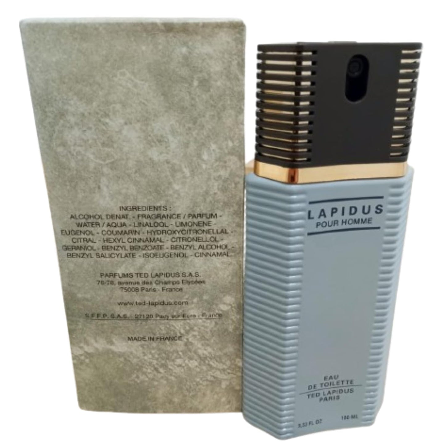 LAPIDUS by Ted Lapidus Eau De Toilette Spray 3.4 oz / 100 ml for Men Beauty & Personal Care Ted Lapidus