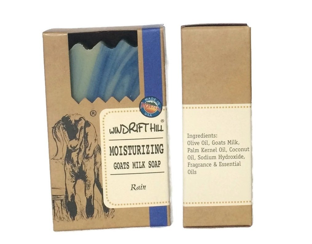 Windrift Hill Rain Moisturizing Goats Milk Soap Beauty & Personal Care Windrift Hill