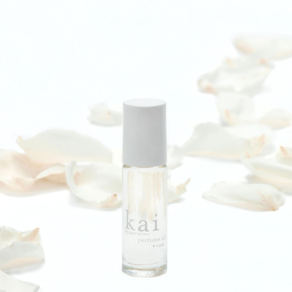 kai perfume oil. rose absolute, gardenia wrapped in white exotic flowers, layered with rose absolute. eau de perfume roll-on oil, 1/8 fl oz., vegan Beauty & Personal Care kai