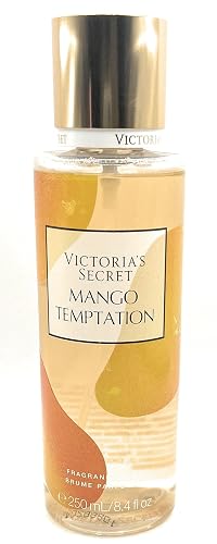 Victoria's Secret Mango Temptation Fragrance Body Mist 8.4 Fluid Ounce Spray Discontinued Packaging Beauty & Personal Care Victoria's Secret
