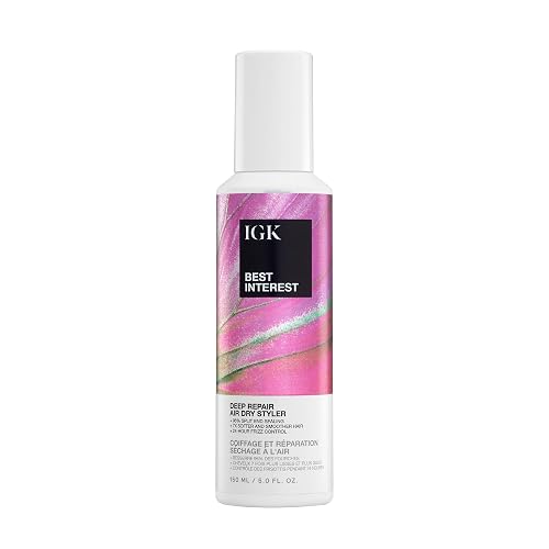 IGK Best Interest Deep Repair Air Dry Styler 150 ml / 5 oz Beauty & Personal Care IGK