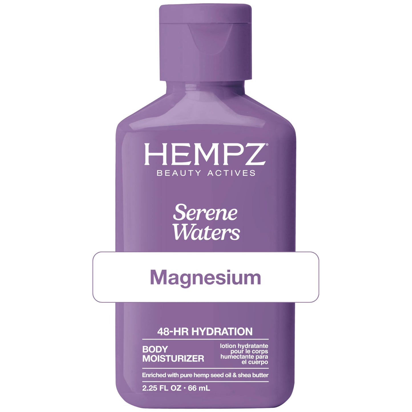 Hempz Mini Magnesium Body Lotion for Sleep & Relaxation, Hydrating Lotion with Arnica, & Shea Butter, Calming Nighttime Moisturizer for Muscle Relief Beauty & Personal Care Hempz