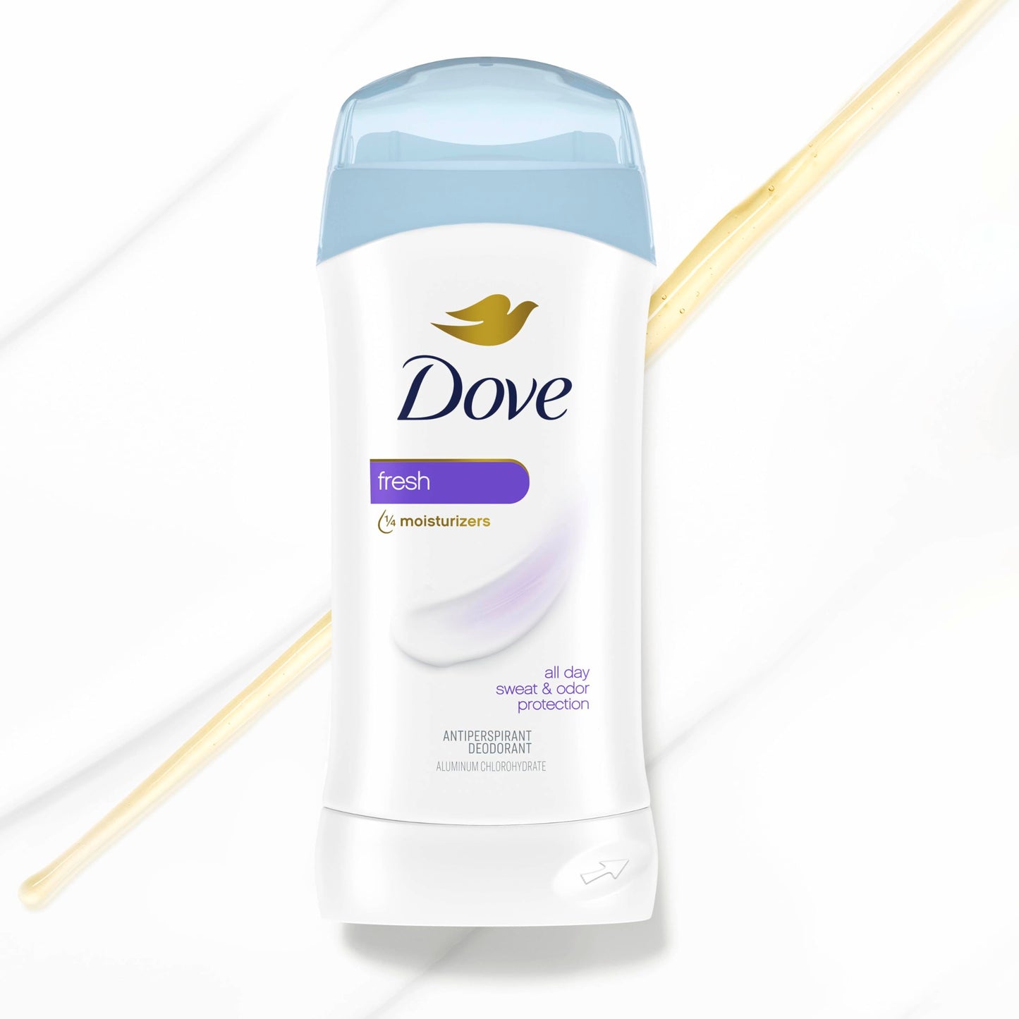 Dove Invisible Solid Antiperspirant Deodorant Stick 2 Count Fresh for Women, For All Day Underarm Sweat & Odor Protection 2.6 oz Beauty and Personal Care Dove