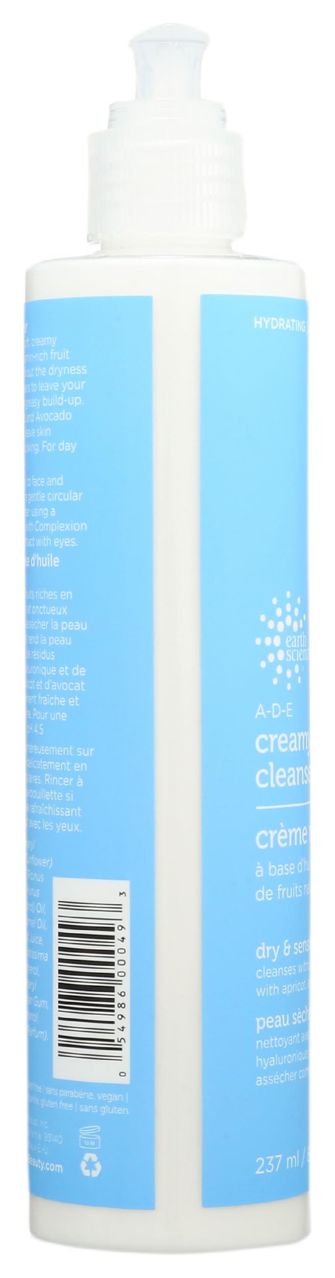 Earth Science A D E Creamy Facial Cleanser, 8 Ounce - 6 per case.6 Beauty & Personal Care Earth Science