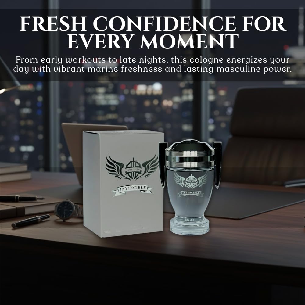 Sandora Fragrances Perfume for Men - INSPIRED by A WORLD RENOWNED MEN’S PERFUME - Grapefruit, Cool Ocean Breeze, Jasmine, Patchouli - Fresh, Aquatic Beauty & Personal Care Sandora Fragrances