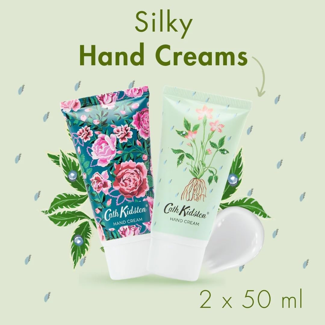 Cath Kidston Roots & Raindrops Body Pamper Hamper Handbag Gift Set Beauty and Personal Care Heathcote & Ivory
