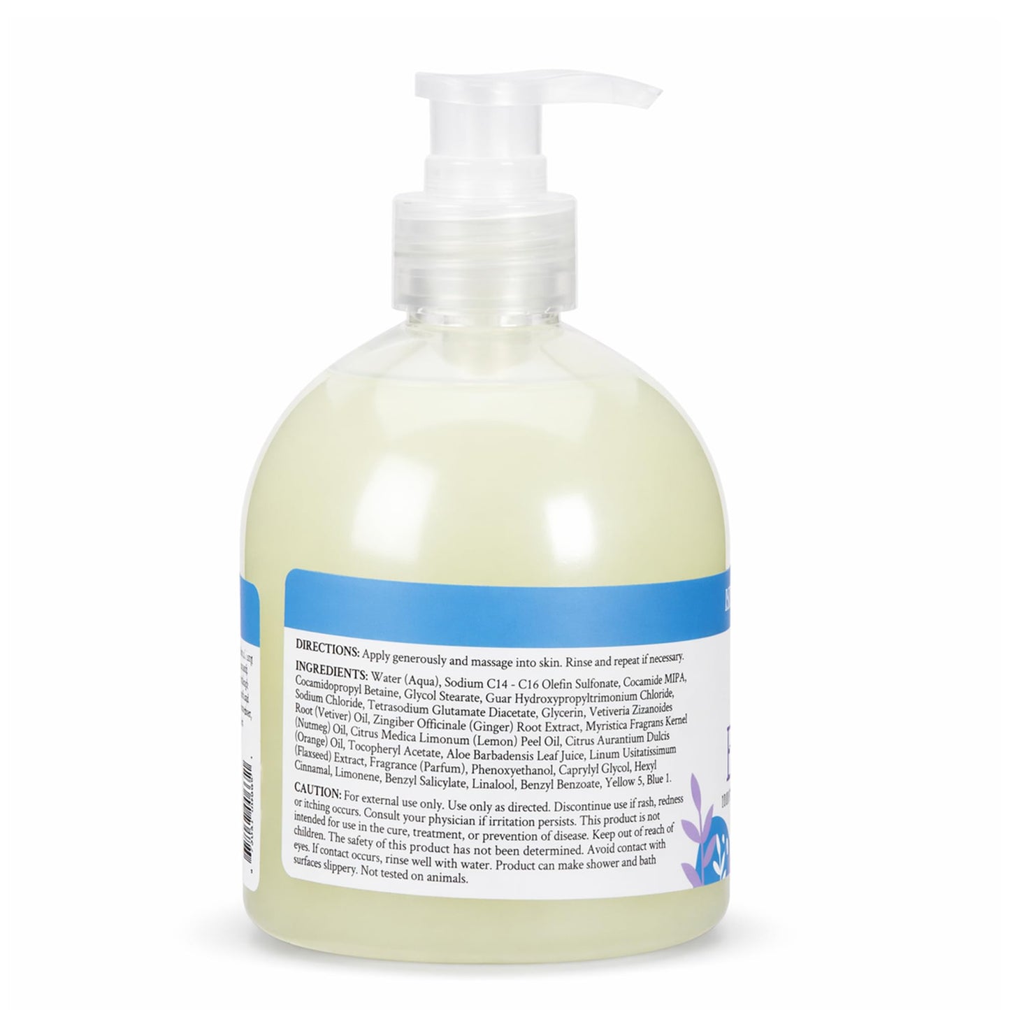 Ginger Lily Farms Botanicals Nourishing Body Wash, Island Tranquility, 100% Vegan & Cruelty-Free, Green Tea & Lemongrass Scent, 16.9 Fl Oz Beauty & Personal Care Ginger Lily Farms