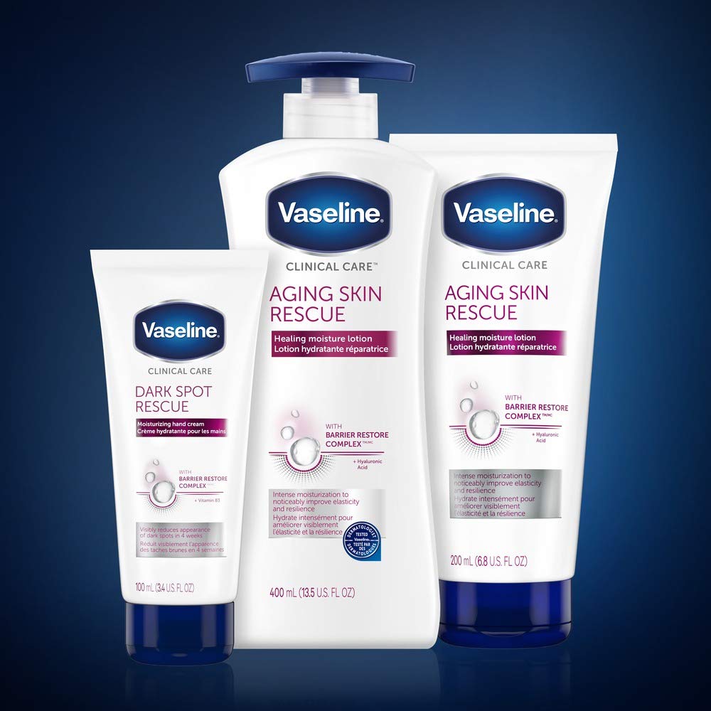 Care Moisture Body Lotion Aging Skin Rescue 13.5 fl oz Beauty & Personal Care Vaseline
