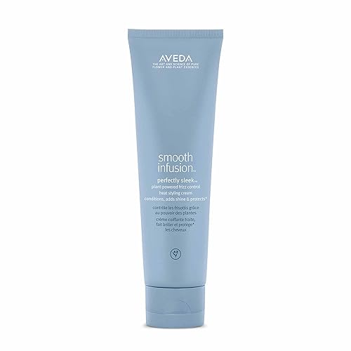 Aveda Smooth Infusion Perfectly Sleek | Heat-Activated Styling Cream | Curly & Coily Hair | Protects Against Frizz, Humidity & Heat | Silicone Free | Beauty & Personal Care Aveda