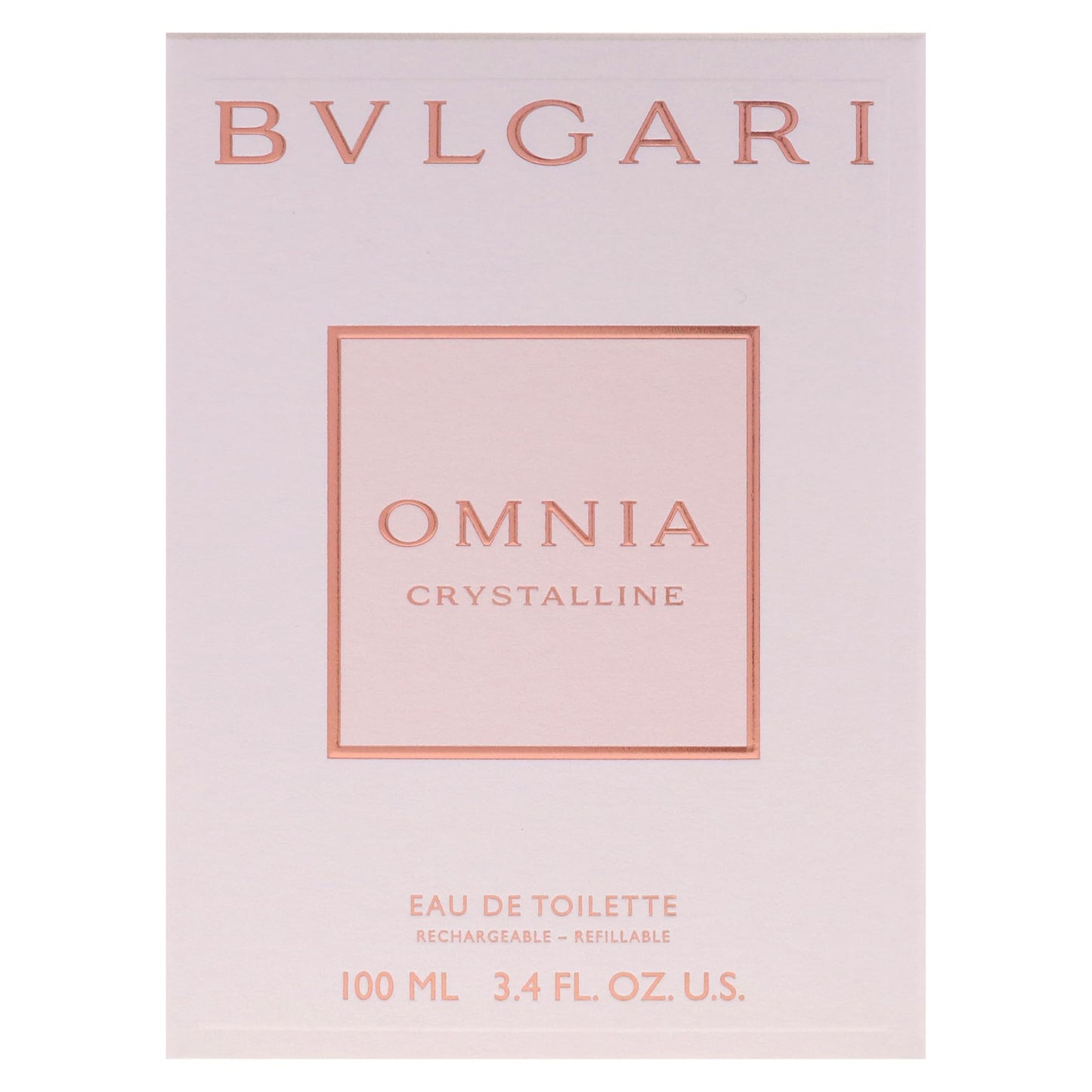 Bvlgari Omnia Crystalline by Bvlgari for Women - 3.4 oz EDT Spray (Refillable) Beauty & Personal Care BVLGARI