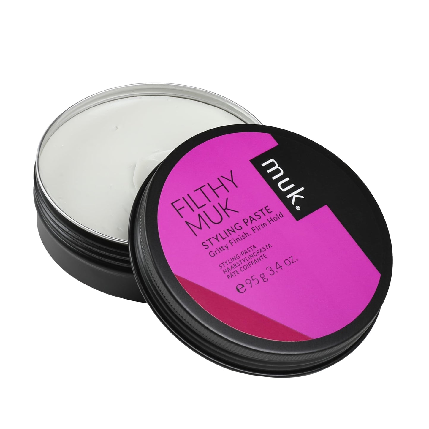 MUK. Haircare Filthy Gritty Finish Styling Paste, Hair Product, Hair Paste For Men, Firm Hold, Gritty Finish, Medium Shine - 3.4oz Beauty & Personal Care MUK.