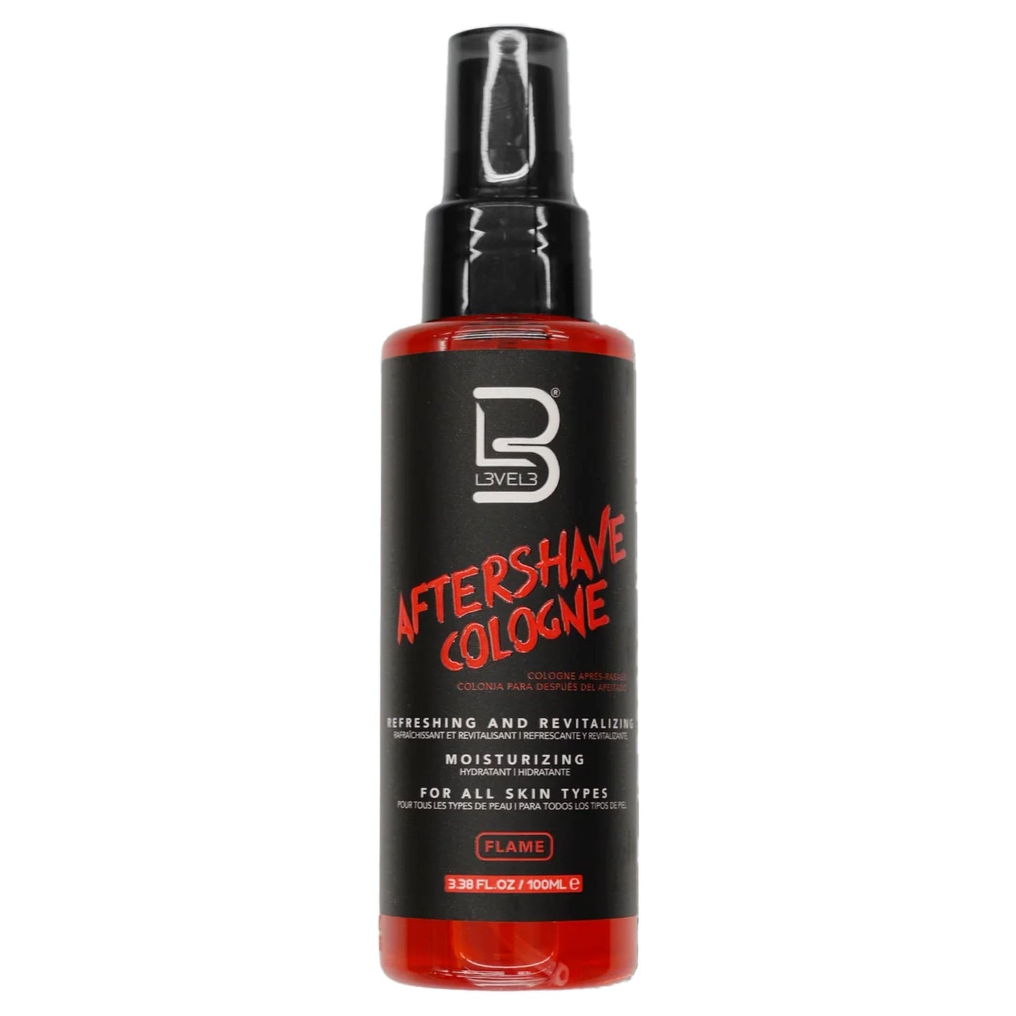 L3 Level 3 After Shave Spray Cologne - Softens Skin - Refreshes and Relieves Face and Skin - Moisturizing Formula Level Three After Shaving Beauty and Personal Care L3