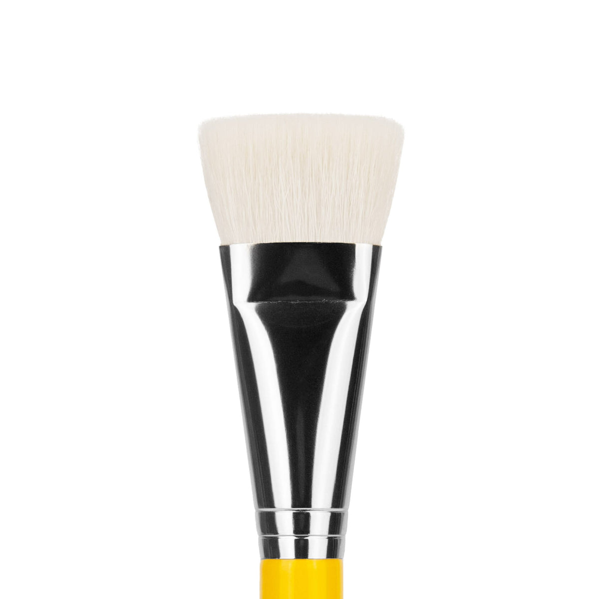 Bdellium Tools Professional Makeup Brush - Studio Series 943 Face Shading - With Mix of Soft Synthetic & Natural Fibers, For Perfect Finish (Yellow