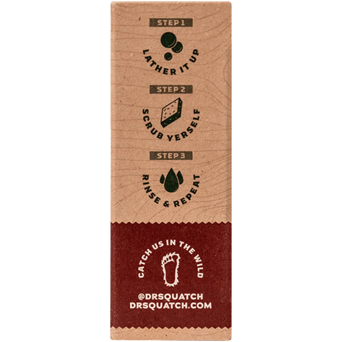 Dr. Squatch All Natural Bar Soap for Men with Zero Grit, Bay Rum Beauty & Personal Care Dr. Squatch