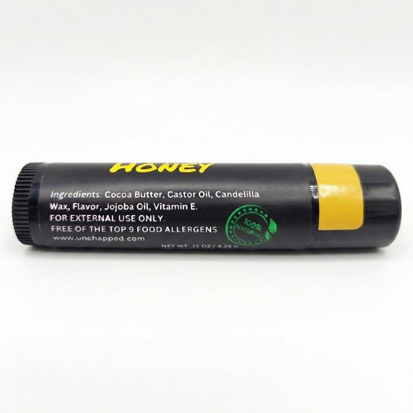 UNCHAPPED Vegan Lip Balm - All Natural and Free of Beeswax, Soy, Nut, and Top 9 Food Allergens (Honey) Beauty and Personal Care UNCHAPPED