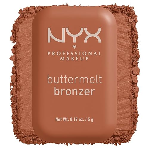 NYX PROFESSIONAL MAKEUP Matte Buttermelt Bronzer, Longwear Face Makeup with Up to 12 Hours of Wear, Vegan Formula - Butta Ballin (Medium Warm) Beauty & Personal Care NYX PROFESSIONAL MAKEUP