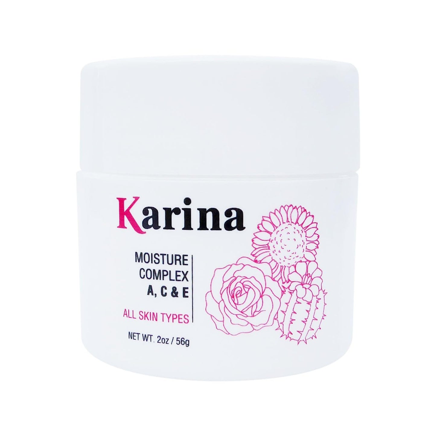 Karina Moisture Complex A, C & E Face Moisturizer - Hydrating Vitamin C Face Cream for All Skin Types | Nourishing Facial Moisturizer with Vitamins A Beauty & Personal Care Karina Skin Care
