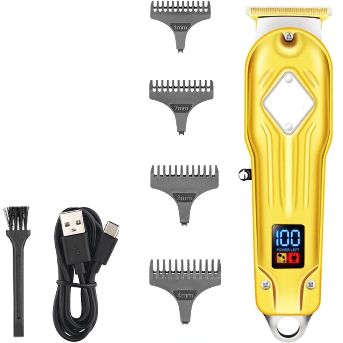 QDKVTNDJZ Hair Clippers for Men, Haircut Machine Electric Beard Trimmer Portable Cutting Cordless for Beauty and Personal Care QDKVTNDJZ