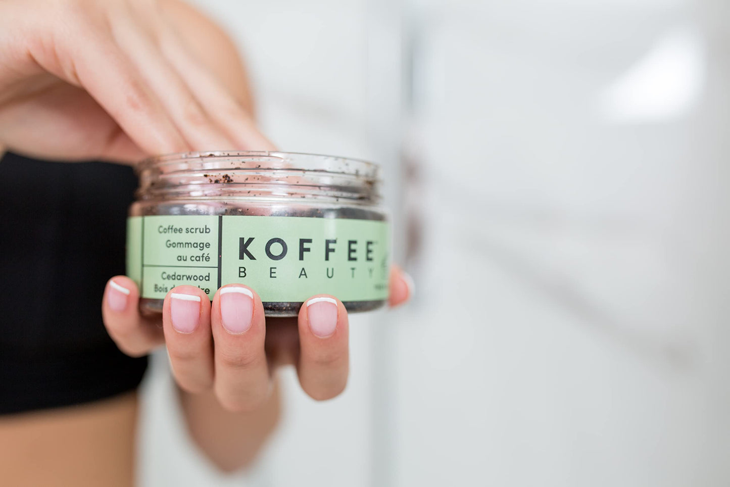 Koffee Beauty Cedarwood Coffee Scrub - Exfoliating Body And Face Scrub - Polish And Smooth Skin With Ease - Invigorate Senses With Cedarwood Fragrance Beauty & Personal Care Koffee Beauty