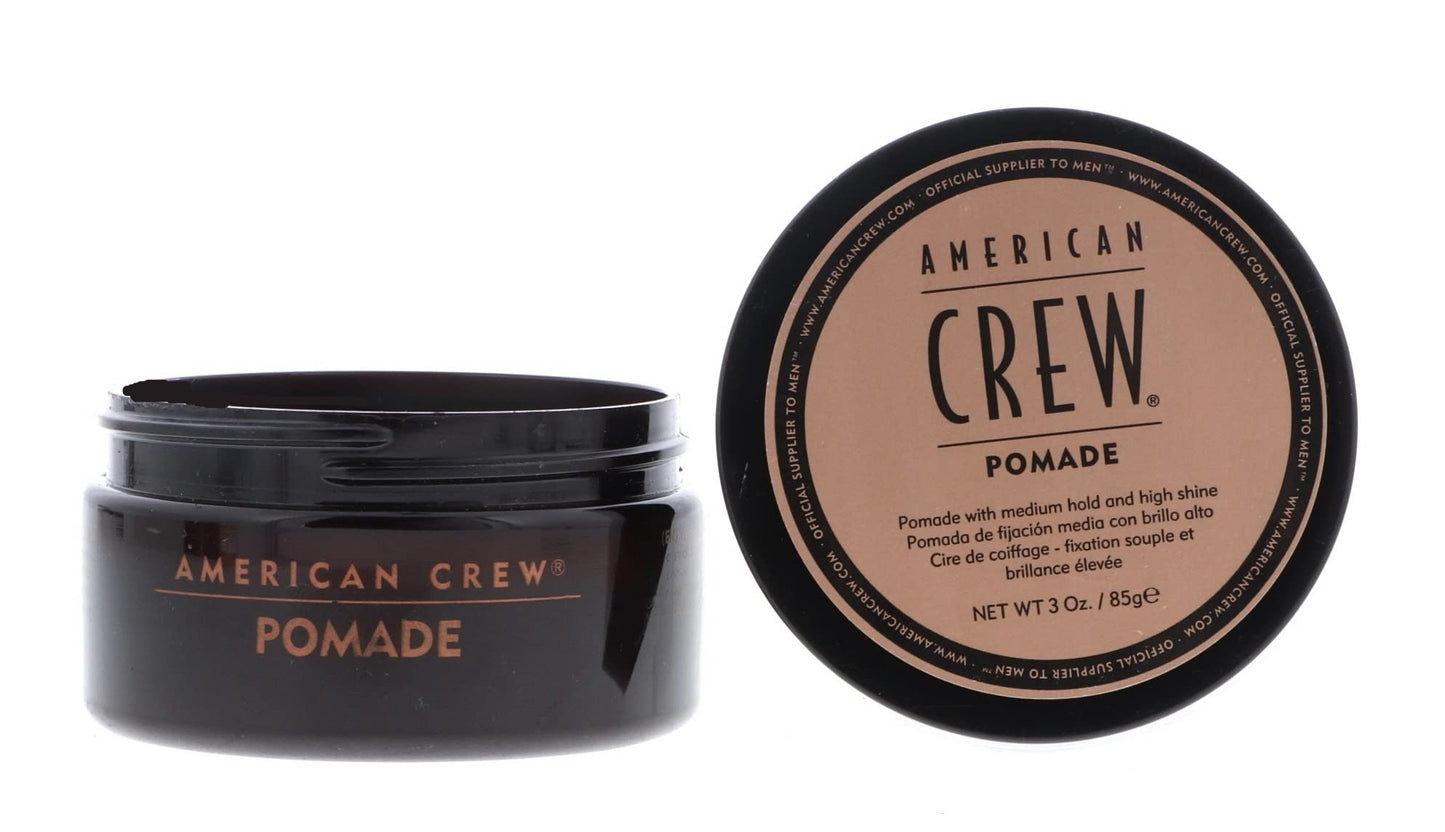 Men's Hair Pomade by American Crew, Medium Hold with High Shine, 3 Oz (Pack of 2) Beauty & Personal Care AMERICAN CREW