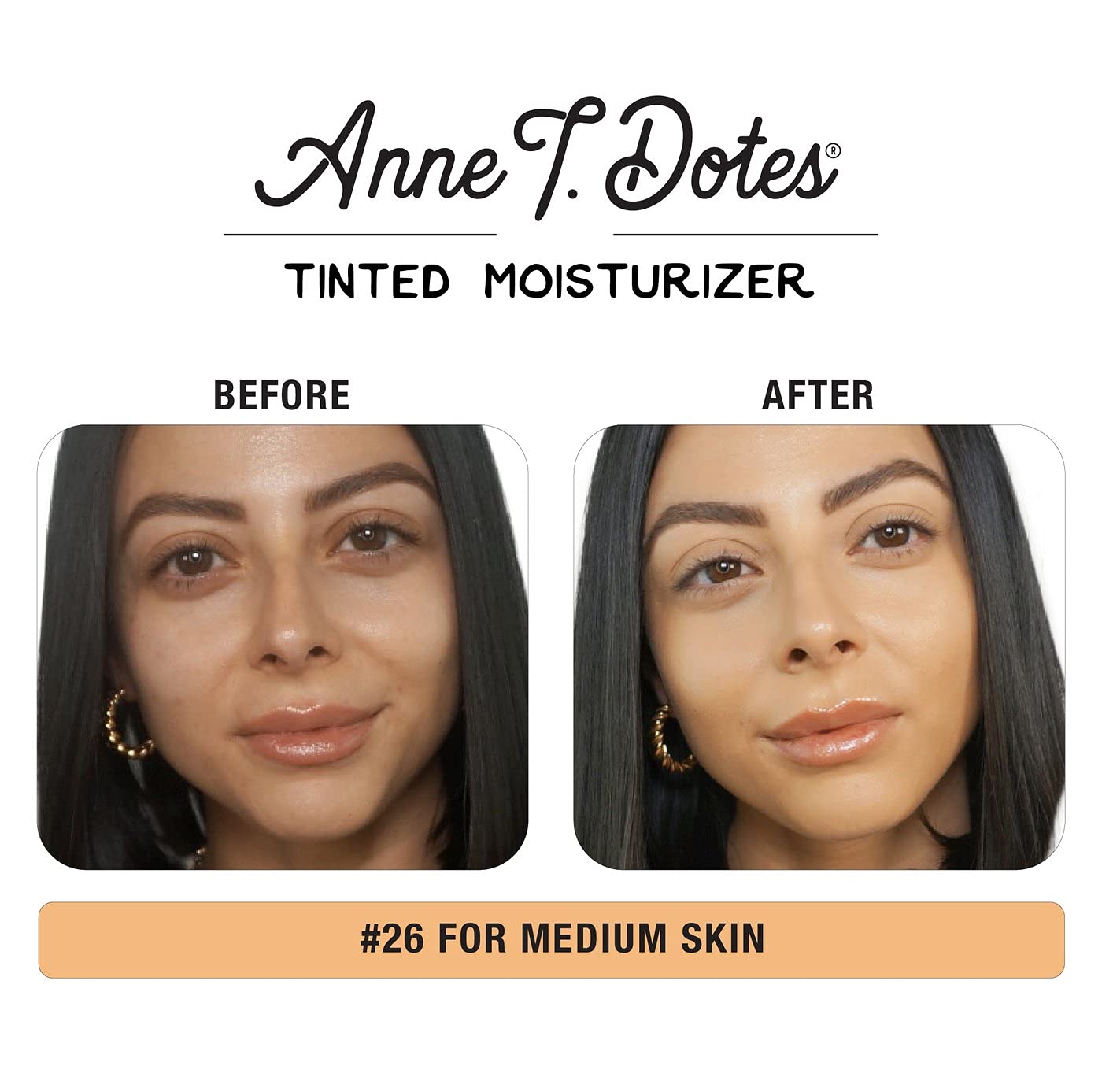 theBalm Anne T. Dotes Tinted Moisturizer, 26 (For Medium Skin), 1 Fl Oz Beauty & Personal Care theBalm