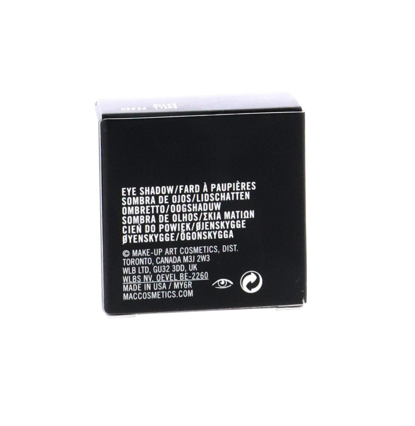 M.A.C. Individual Satin Eye Shadow - Shell Peach (Soft Peach) Beauty & Personal Care MAC