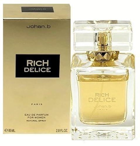 Johan B. Rich Delice for Women Eau De Parfum Spray, 2.8 Ounce Beauty & Personal Care Johan