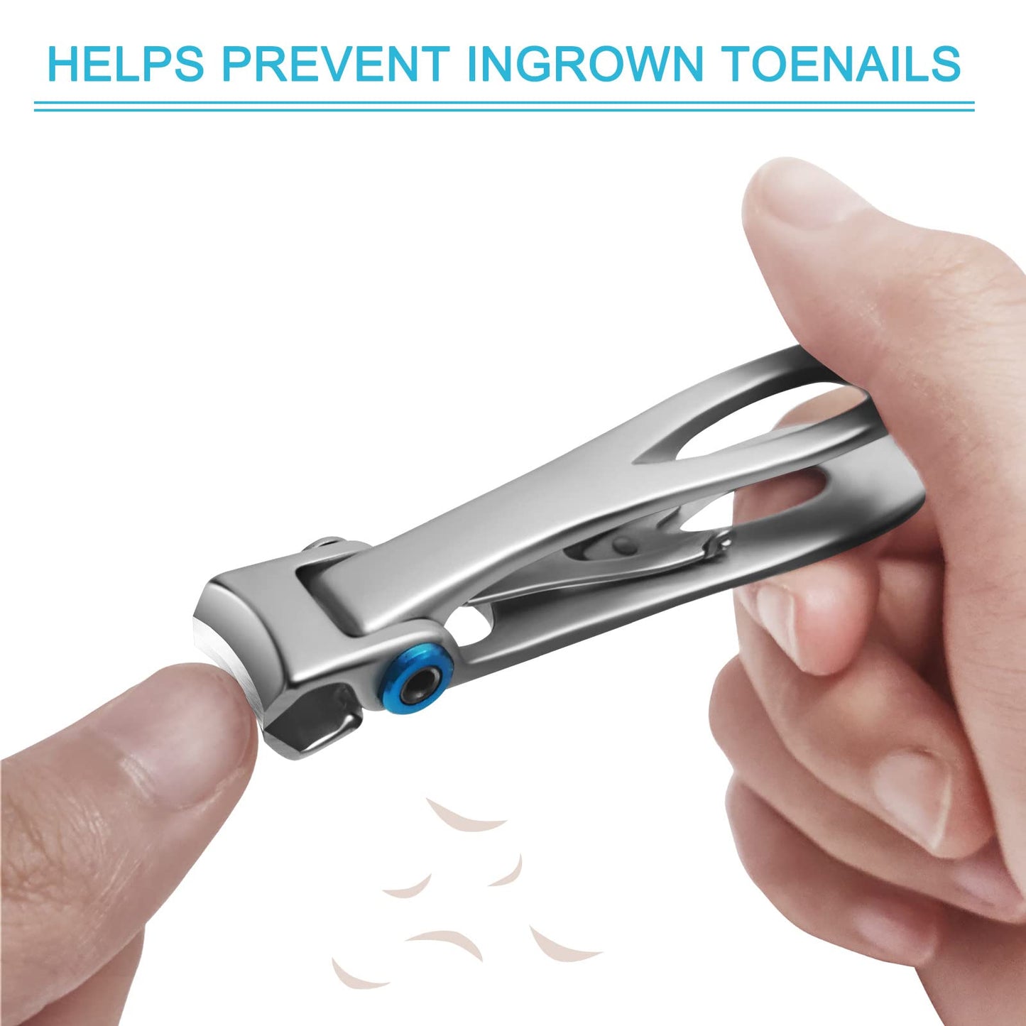 Werlla Extra Large Long Handle Toenail Clippers - 17mm Wide Jaw Opening Heavy Duty for Thick Toenails, Seniors, Men, Adults Beauty & Personal Care Werlla